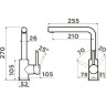 Смеситель OMOIKIRI NAKAGAWA-SA 4994309